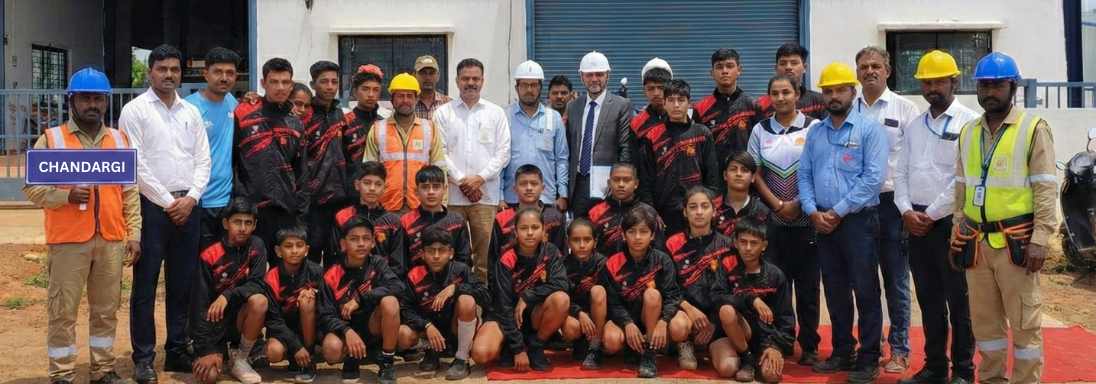 CSR volunteer programs for rural students - Industrial visit at SPOCO